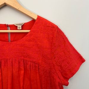 NWOT Lucky Brand Coral Dress